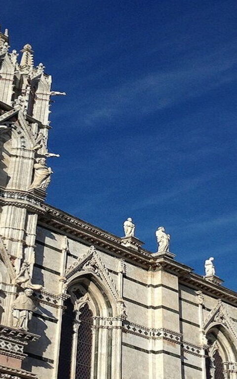 The Dome of Siena and the Uncovered Floor