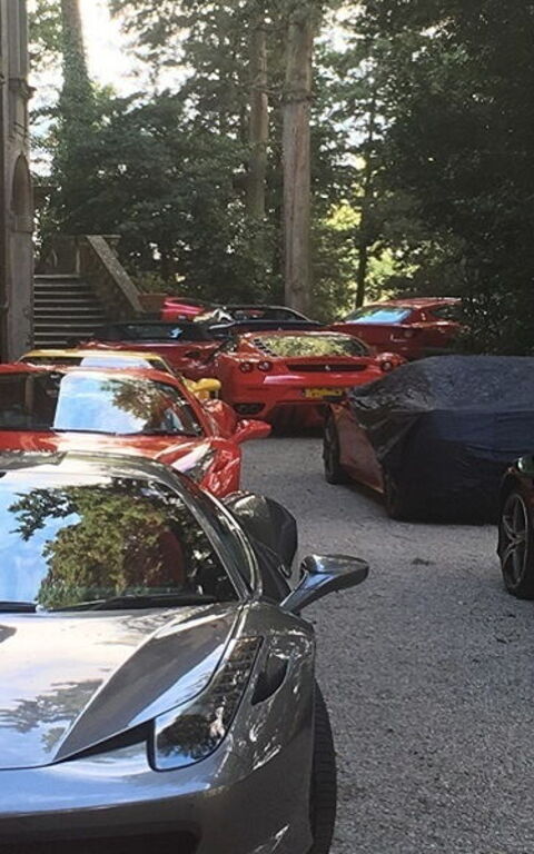 A "Ferrari" meeting in Montegufoni Castle