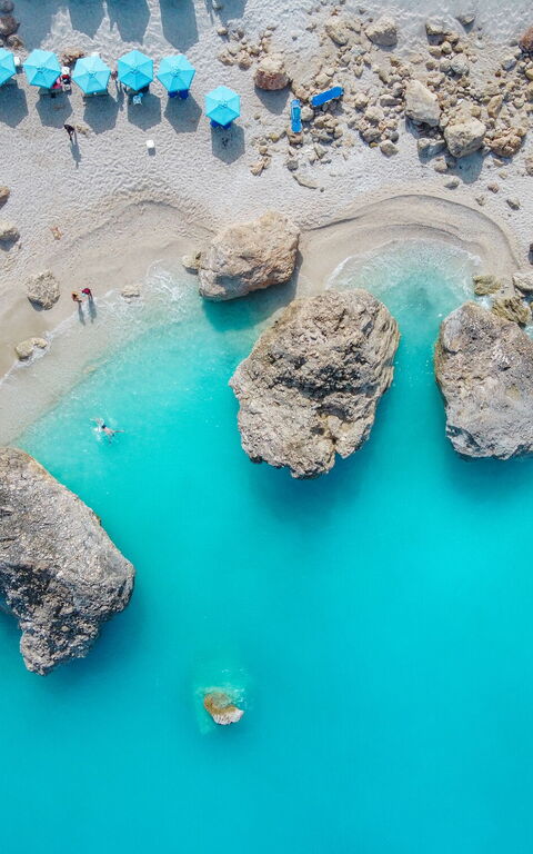 Breathtaking beaches in Crete
