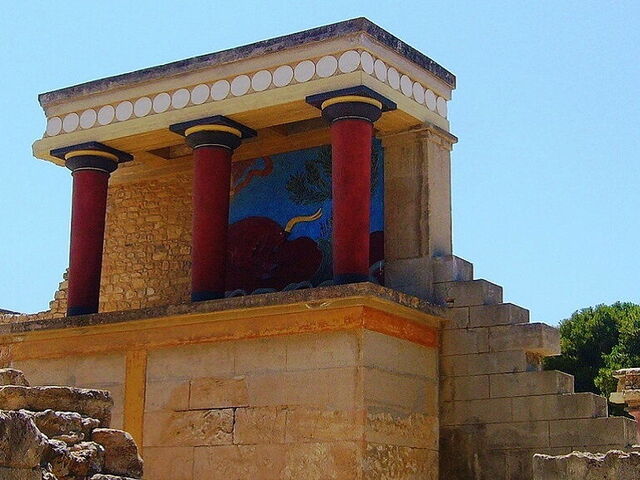 The Palace of Knossos and the Legend of the Minotaur
