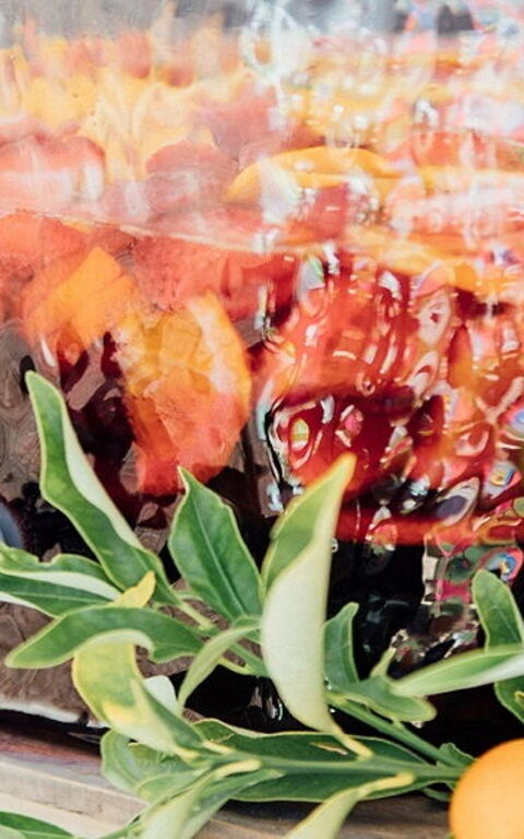 Sangria, the Spanish famous drink