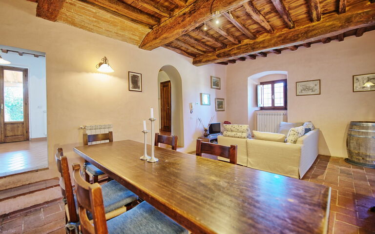 Accommodation Pozzo Dei Desideri 2: Dining Room, Living Room