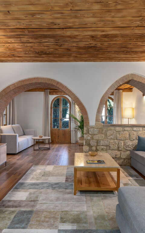 Villa Simone: Living Room