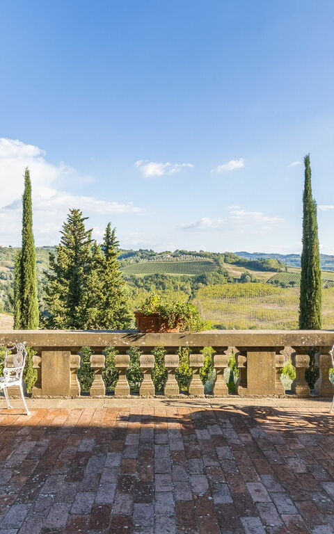 Montegufoni: Balcony / Terrace / Patio, Scenic View