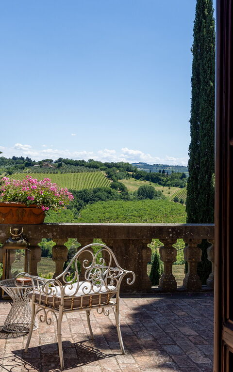 Montegufoni: Balcony / Terrace / Patio, Scenic View