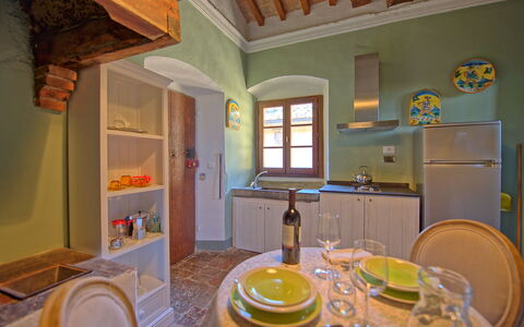 Accommodation Torre 2: Dining Room, Kitchen, Living Room