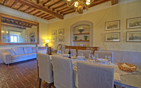 Accommodation Cardinale: Dining Room, Kitchen, Living Room
