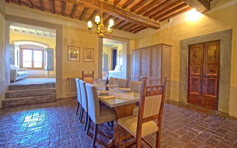 Accommodation Cardinale: Dining Room, Kitchen, Living Room