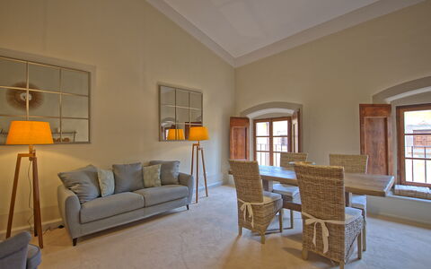 Accommodation Montegufoni 27: Dining Room, Kitchen, Living Room