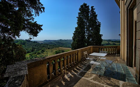 Accommodation Montegufoni 29: Balcony / Terrace / Patio