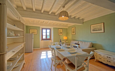 Accommodation Bellavista: Dining Room, Living Room