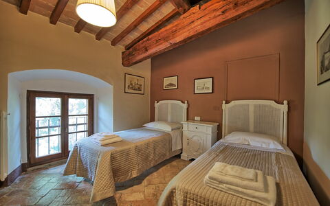 Accommodation Montegufoni 19b: Bedroom