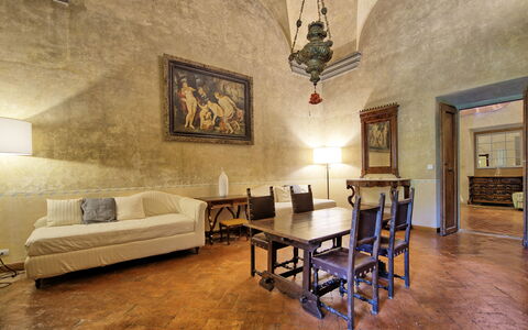 Accommodation Giardino: Dining Room, Living Room