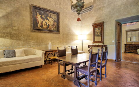Accommodation Giardino: Dining Room, Living Room
