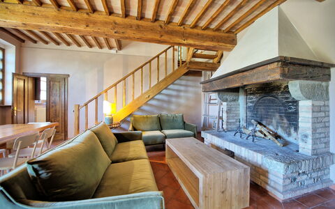 Accommodation Villa Acciaioli: Dining Room, Living Room