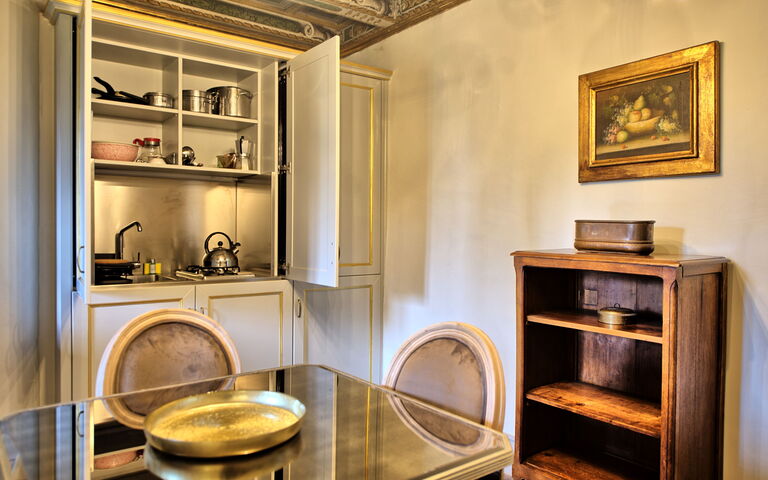 Accommodation Cappella: Dining Room, Kitchen, Living Room