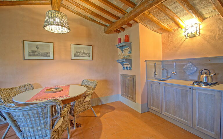 Accommodation Montegufoni 11: Dining Room, Kitchen, Living Room