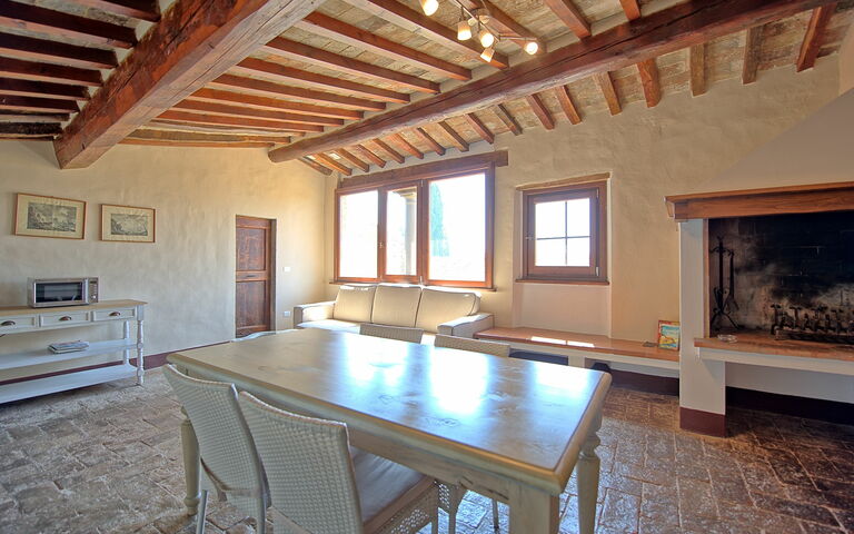 Accommodation Torre: Dining Room, Kitchen, Living Room