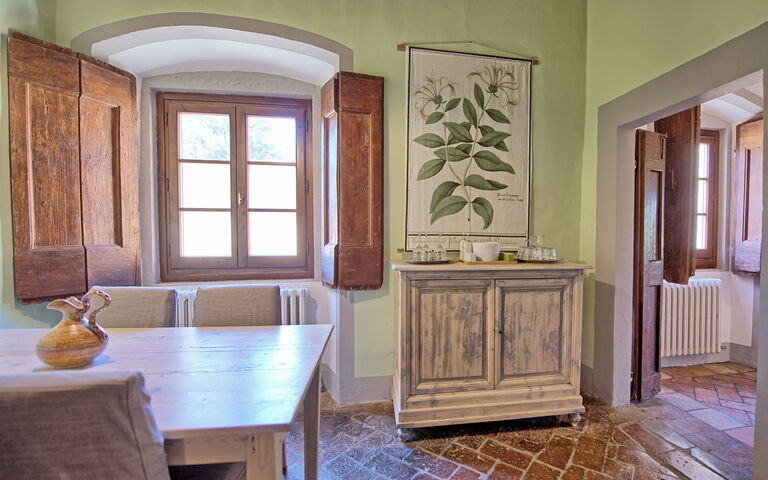 Accommodation Montegufoni 29: Dining Room, Living Room