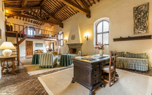 Accommodation Teatro: Dining Room, Kitchen, Living Room