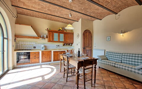 Accommodation Glicini 1: Dining Room, Kitchen, Living Room