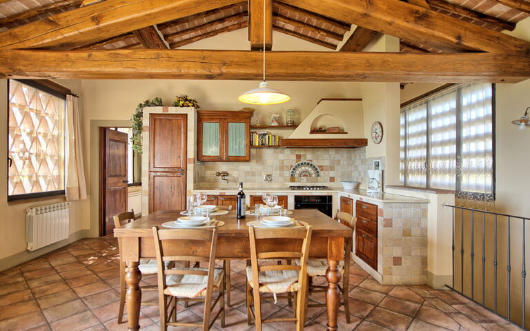 Accommodation Glicini 3: Dining Room, Kitchen, Living Room