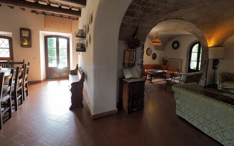 Accommodation Cornocchio 1: Living Room