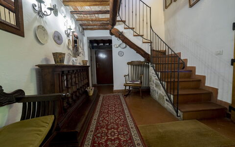 Accommodation Cornocchio 1: Living Room