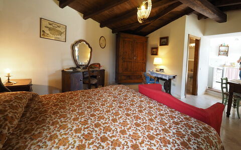 Accommodation Cornocchio 4: Bedroom
