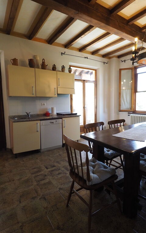 Casa Spina: Dining Room, Kitchen