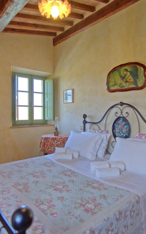 Castelmuzio: Bedroom