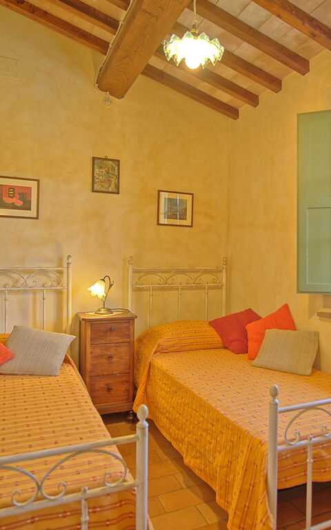 Castelmuzio: Bedroom