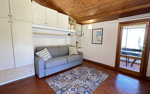 Accommodation Castellammare 1: Kitchen, Living Room