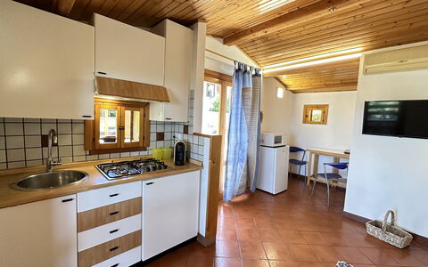 Accommodation Castellammare 1: Kitchen, Living Room