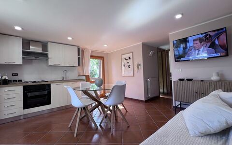 Accommodation Castellammare 2: Kitchen, Living Room