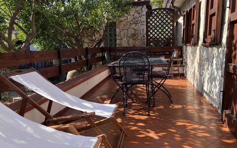 Accommodation Castellammare 2: Balcony / Terrace / Patio