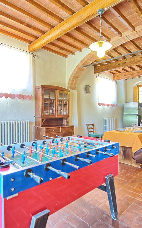 Casa Scopeti: Dining Room, Kitchen, Living Room