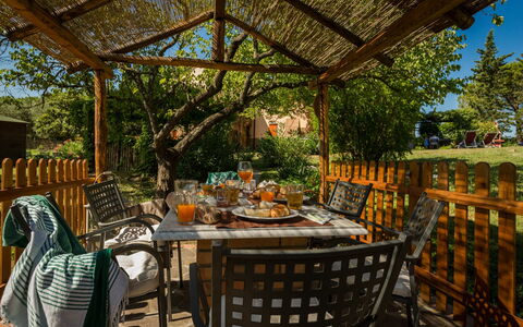 Accommodation Montelopio 7: Garden, Outdoor