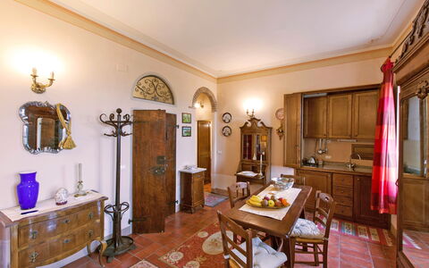 Accommodation Santo Agostino Belvedere: Dining Room, Kitchen, Living Room