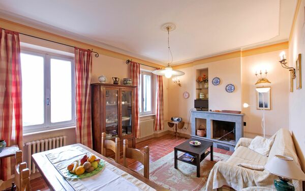 Accommodation Santo Agostino Dream: Dining Room, Living Room