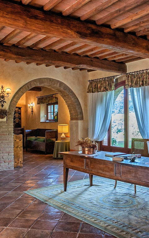 Villa Petrognano: Living Room