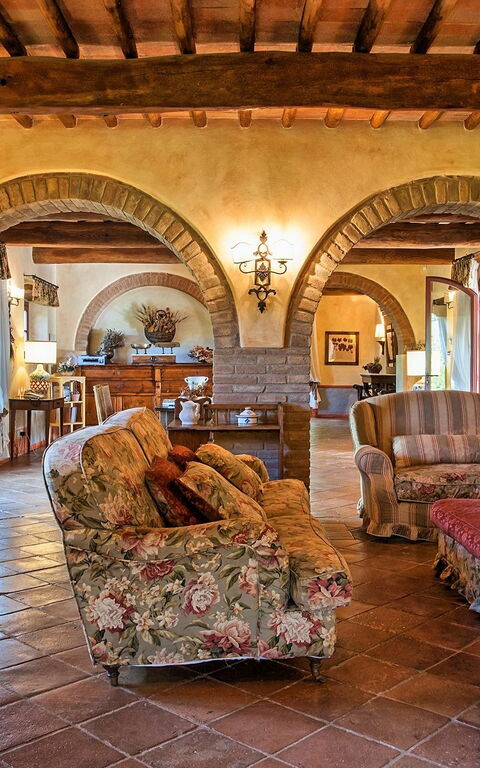 Villa Petrognano: Living Room