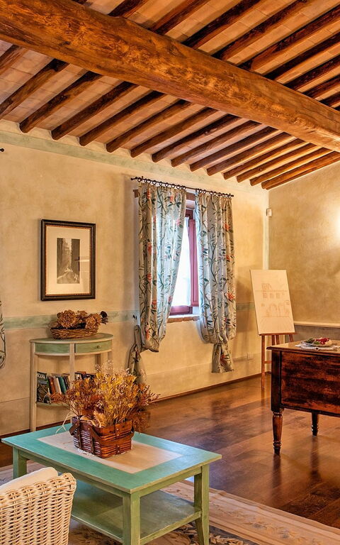 Villa Petrognano: Living Room