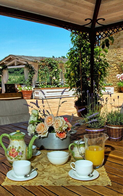 Villa Petrognano: Balcony / Terrace / Patio