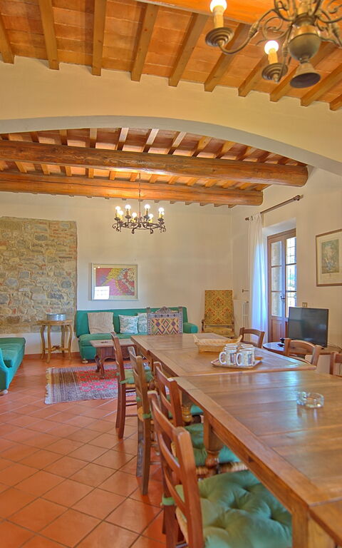 Il Frantoio: Dining Room, Kitchen
