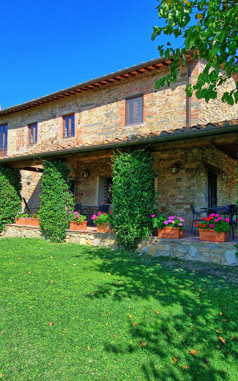 Il Frantoio: Building Exterior, Garden