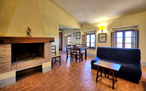 Accommodation Fornacino 3: Living Room