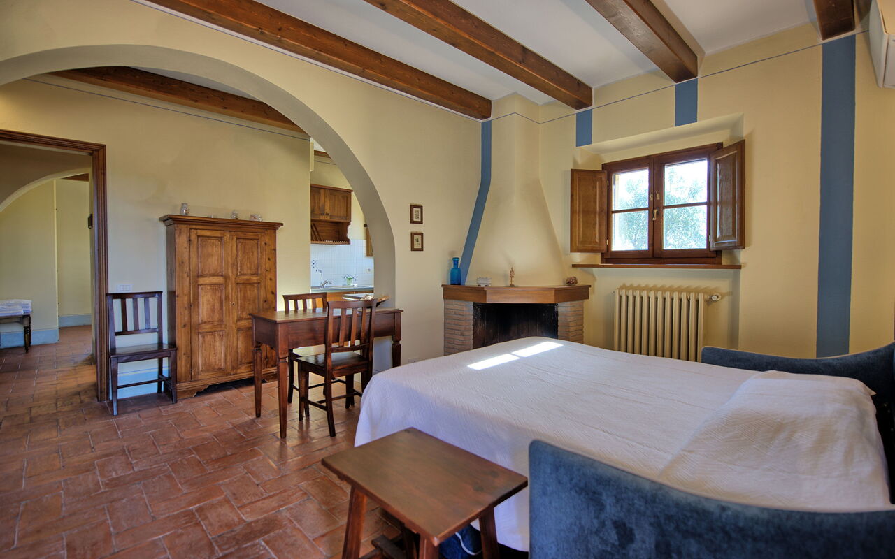 Accommodation Fornacino 4: Dining Room, Kitchen, Living Room