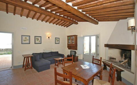 Accommodation Brunello 1: Dining Room, Kitchen, Living Room