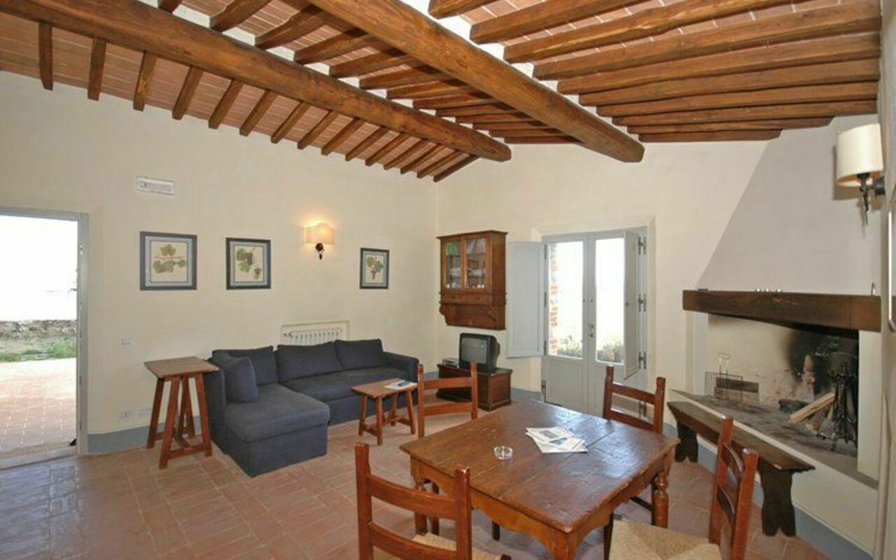 Accommodation Brunello 1: Dining Room, Kitchen, Living Room
